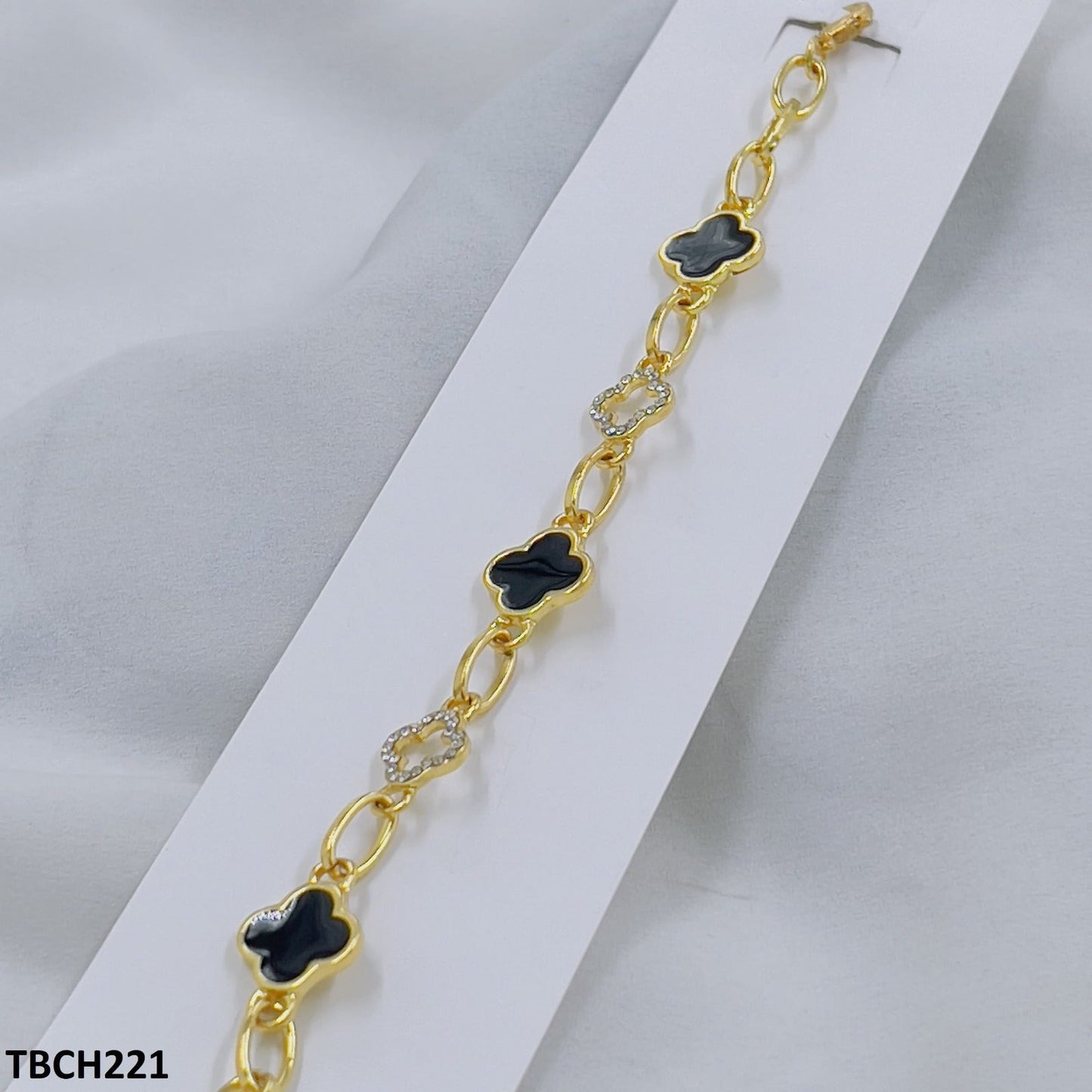 TBCH221 ZXS Clover Beads Bracelet Openable - CBCH
