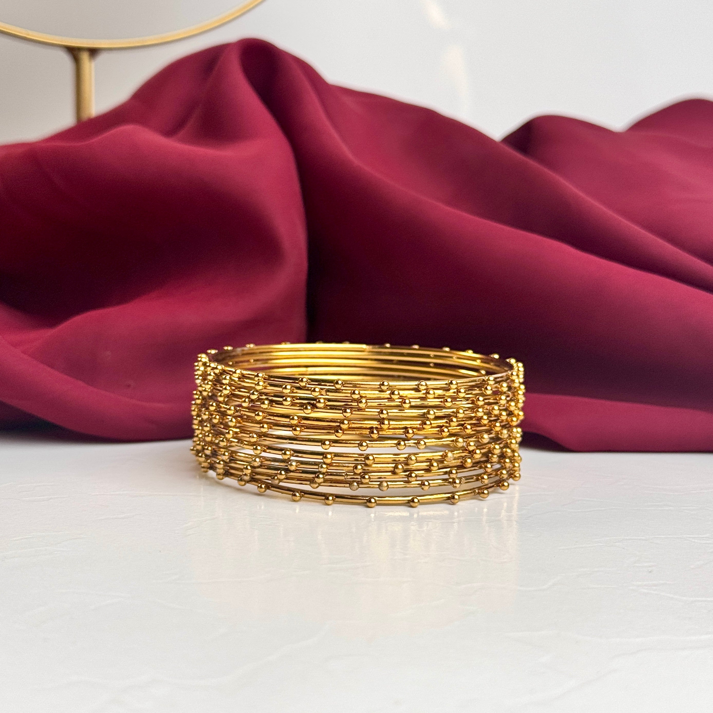 Sabeena Bangles (Golden)