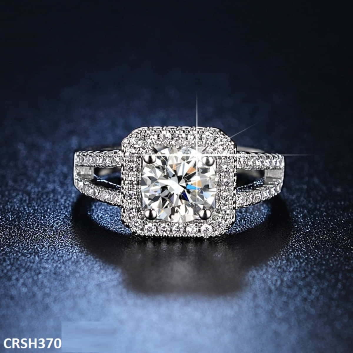 CRSH370 ZFQ Cocktail Ring Adjustable - TRSH