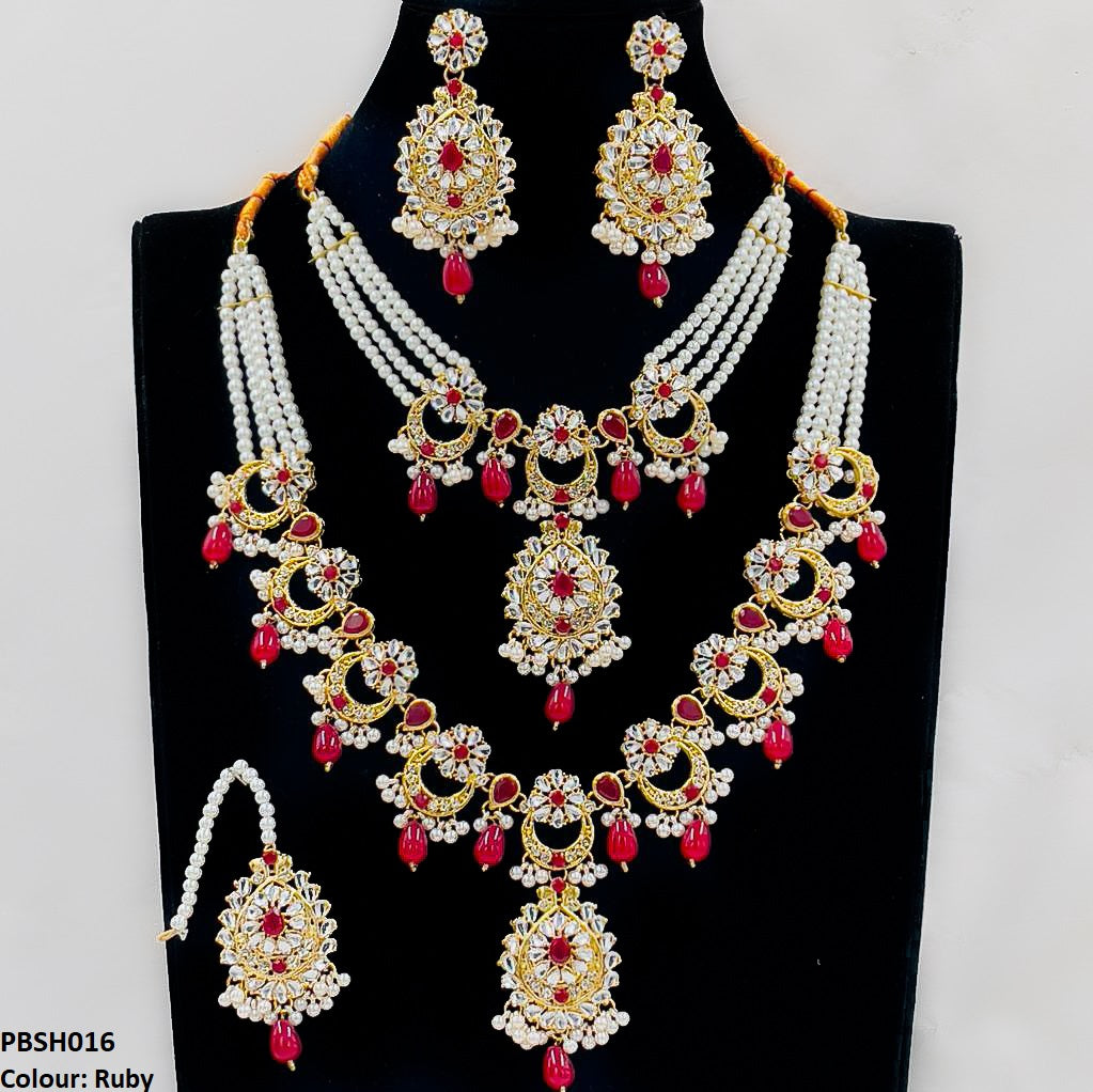 PBSH016 SDQ Bridal Choker Set - PBSH