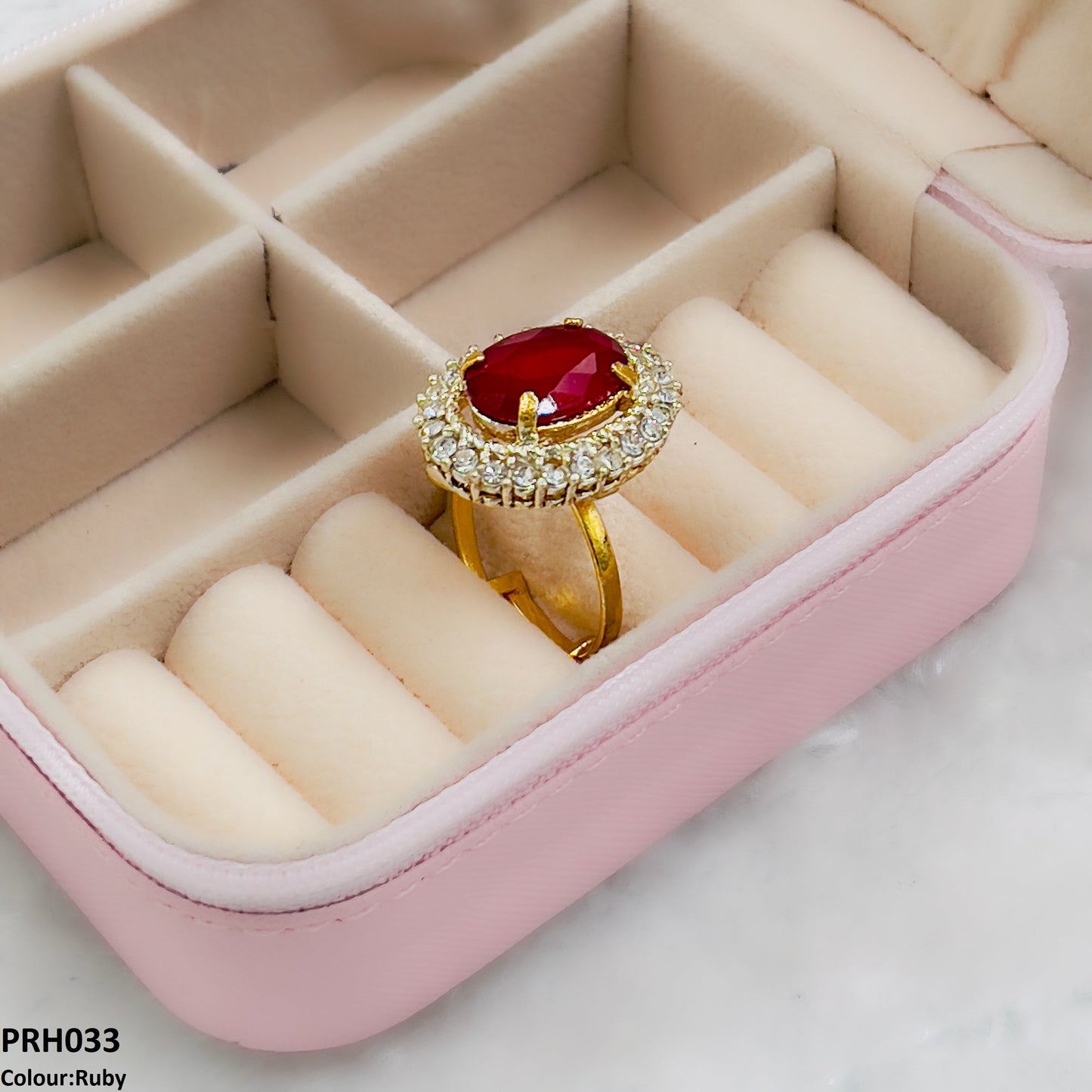PRH033 SDQ Oval/Circle Layer Ring Adjustable- PRH