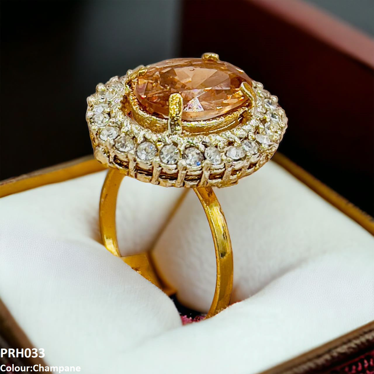 PRH033 SDQ Oval/Circle Layer Ring Adjustable- PRH