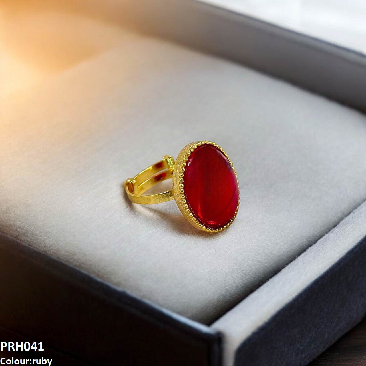 PRH041 FRN Oval Ring Adjustable - PRH