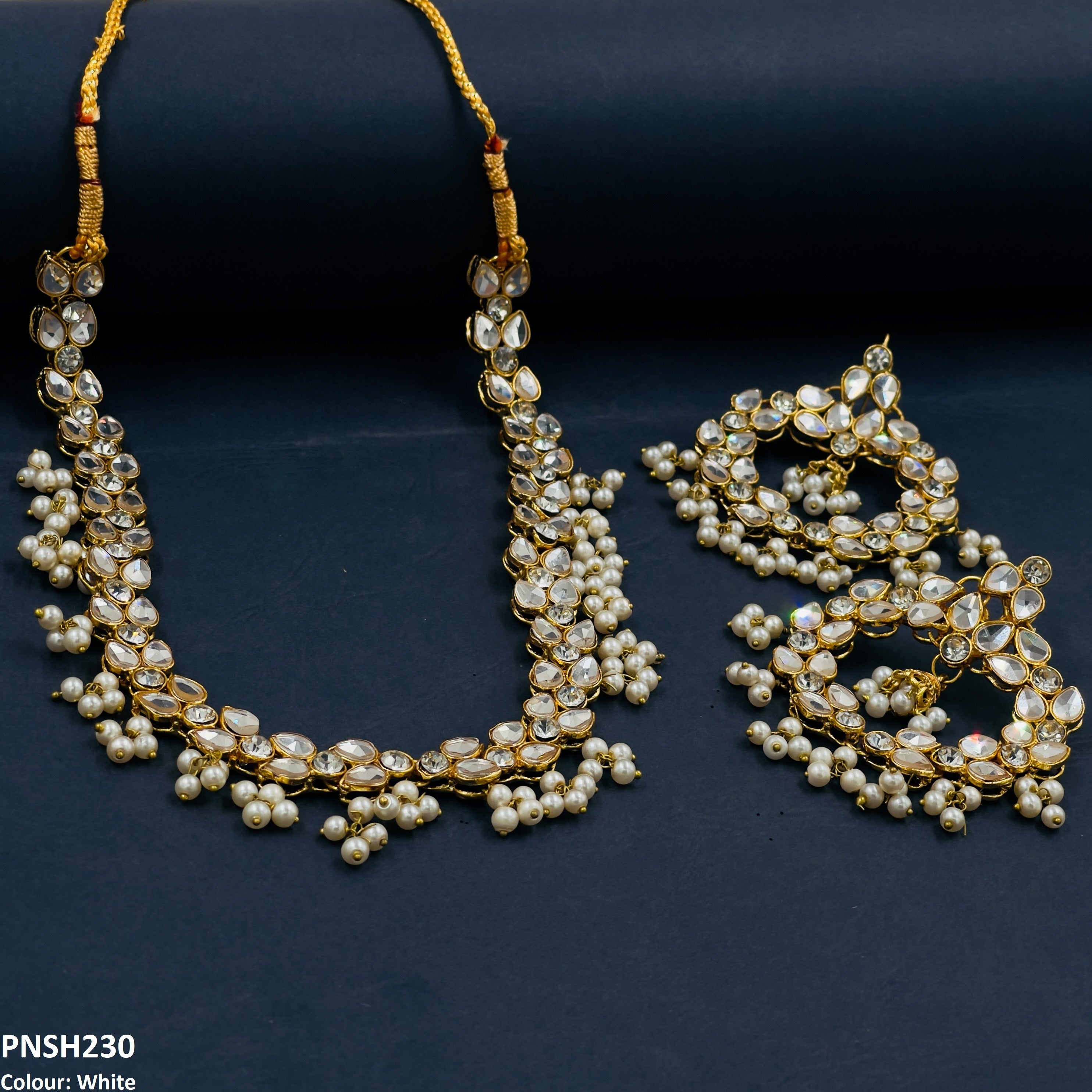 PNSH230 FRN Tear Necklace Set - PNSH