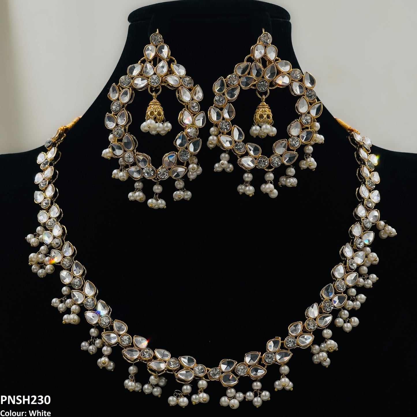 PNSH230 FRN Tear Necklace Set - PNSH
