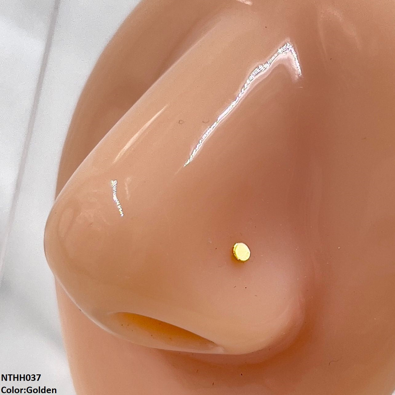 NTHH037 XYL Plain Nose Pin - NTHH