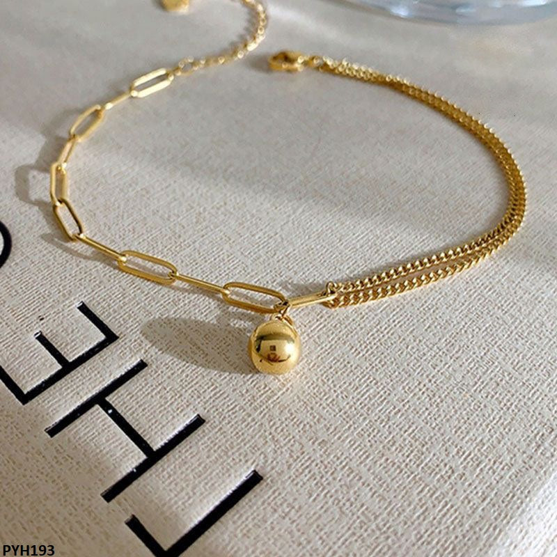 PYH193 DGF Stainless Steel Anklet Single- PYH