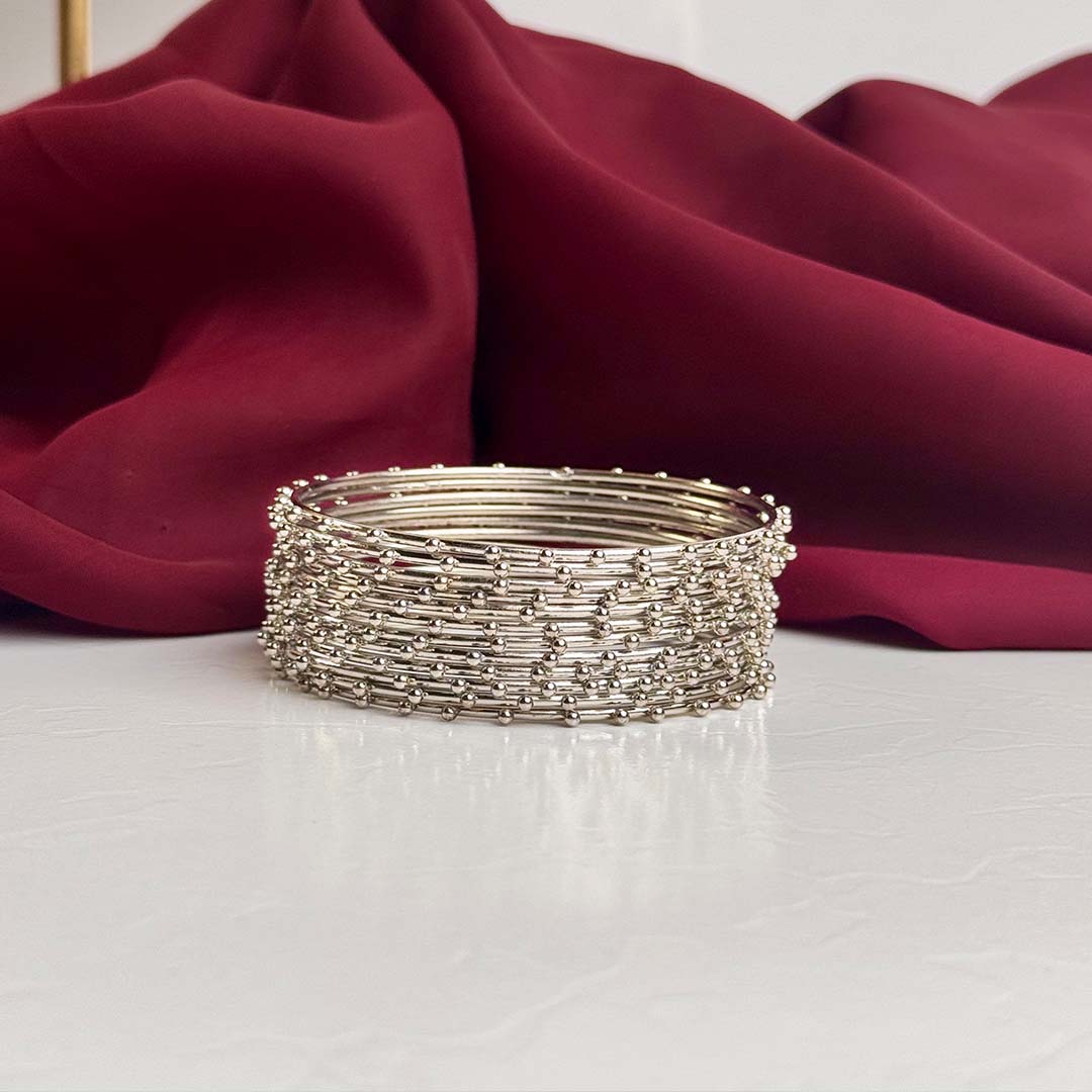 Sabeena Bangles (Silver)