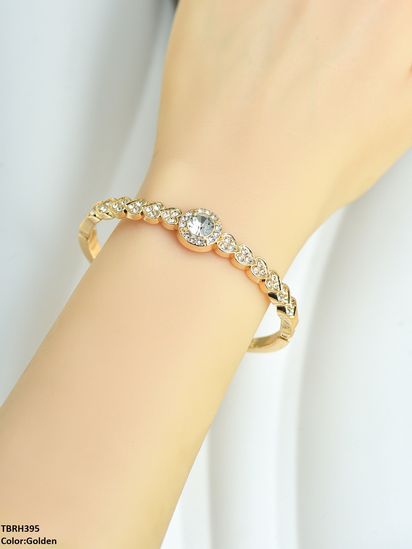 TBRH395 ZXS Imp Stone/Heart Bracelet - CBRH