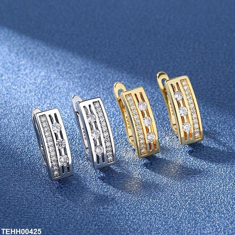 TEHH00425 BLX Double Stick Hoops Pair - TEHH