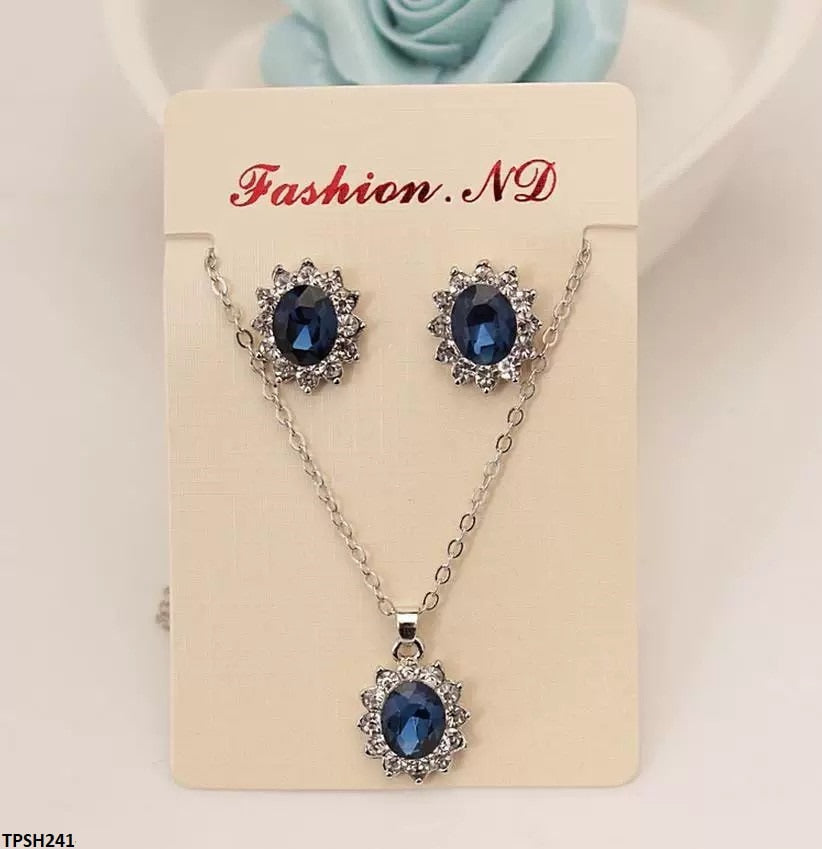 TPSH241 SDQ Oval Tops Pendant Set - CPSH