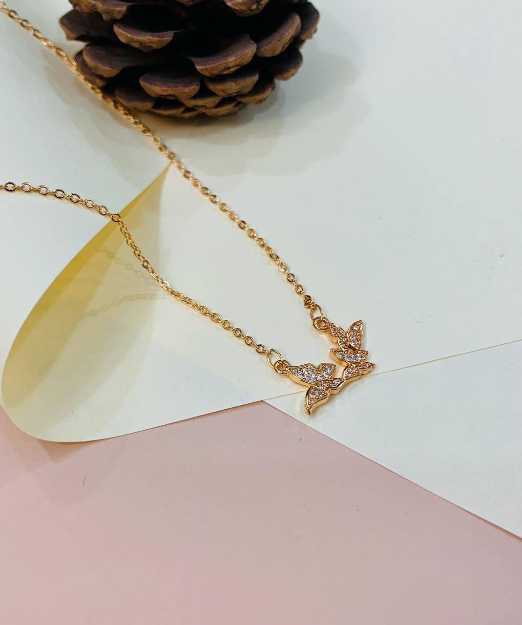 Zircon Pendant-245 (Golden)