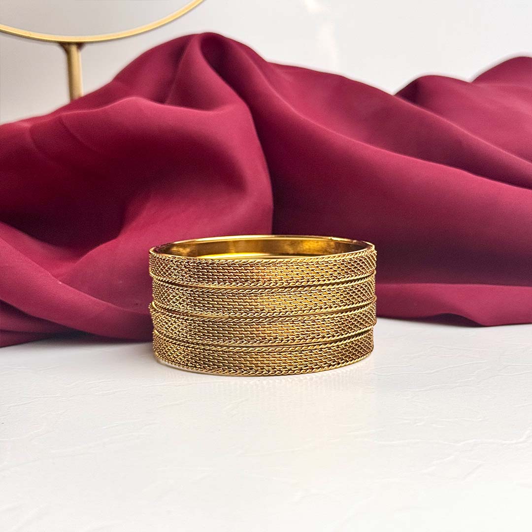 Sadaf Bangles (Golden)