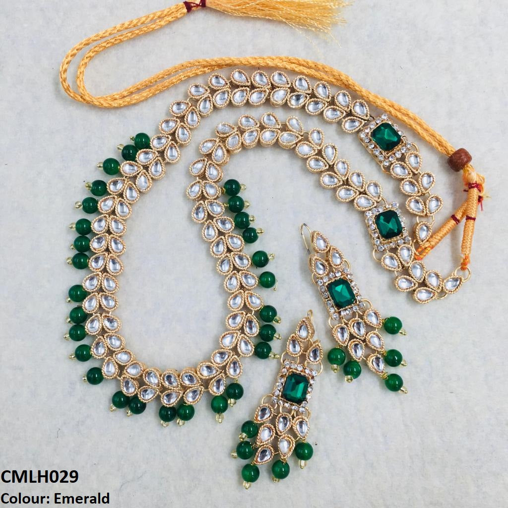 CMLH029 FRN Tear Layered Mala Set - CMLH