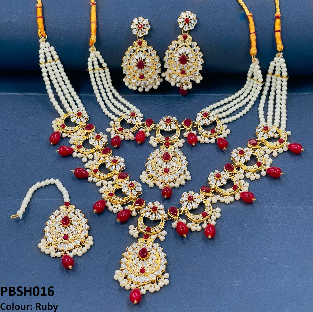 PBSH016 SDQ Bridal Choker Set - PBSH