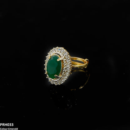 PRH033 SDQ Oval/Circle Layer Ring Adjustable- PRH