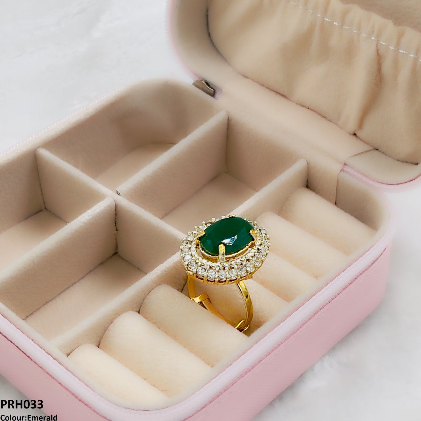 PRH033 SDQ Oval/Circle Layer Ring Adjustable- PRH