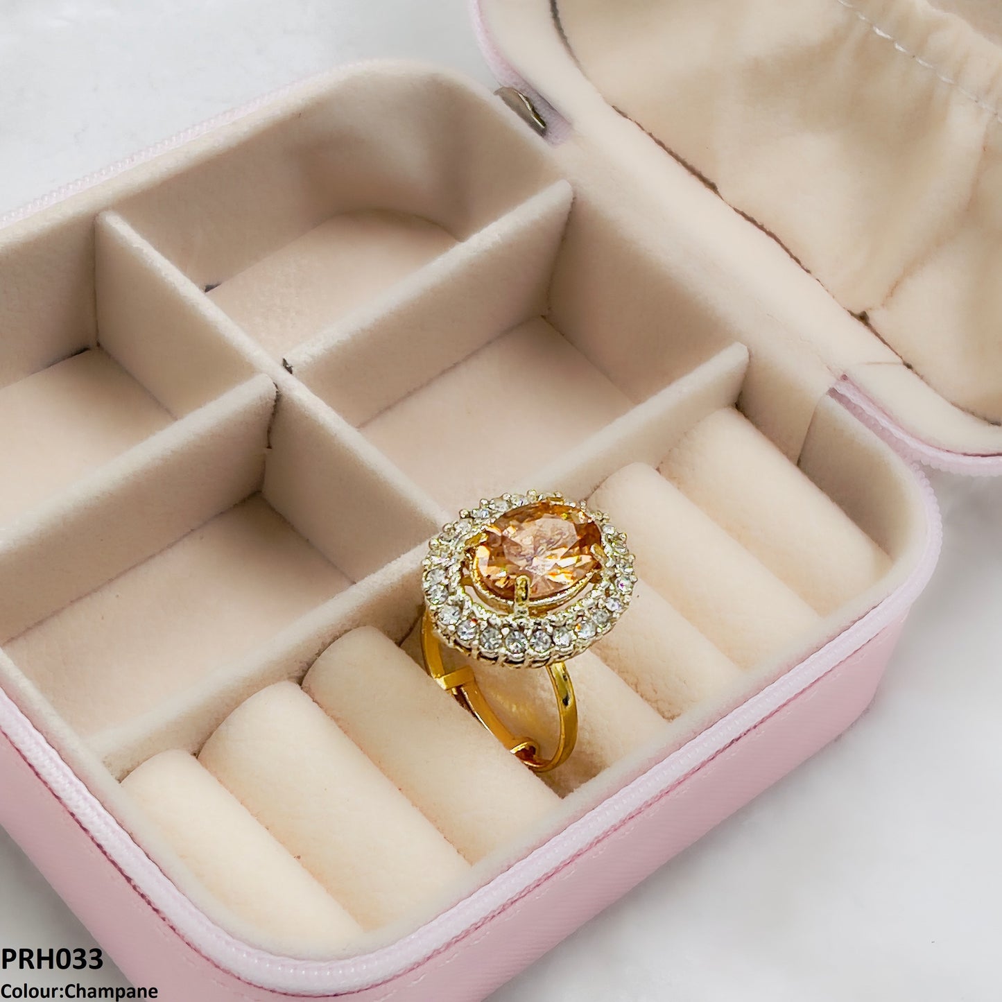 PRH033 SDQ Oval/Circle Layer Ring Adjustable- PRH
