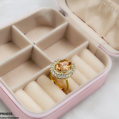 PRH033 SDQ Oval/Circle Layer Ring Adjustable- PRH