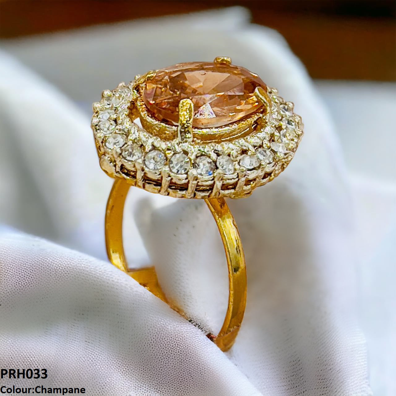 PRH033 SDQ Oval/Circle Layer Ring Adjustable- PRH