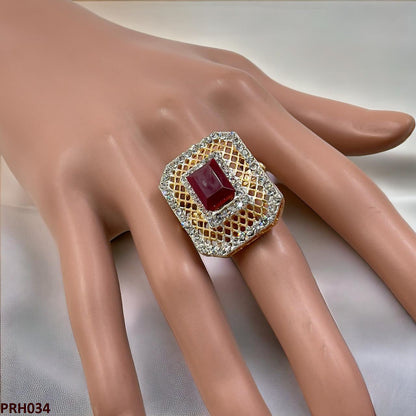 PRH034 SDQ Rectangle Net Ring Adjustable- PRH