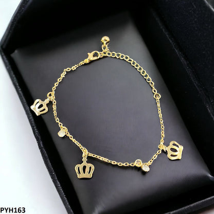 PYH163 XHF Imp Crown Anklet Single- PYH