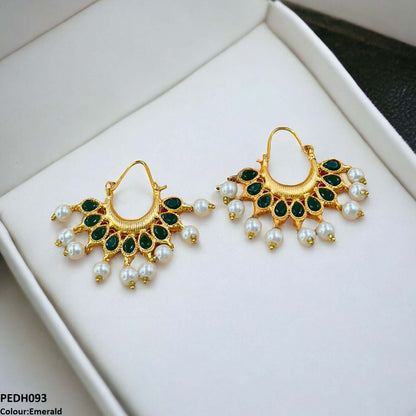 PEDH093 FRN Pearl Drop Earrings- PEDH