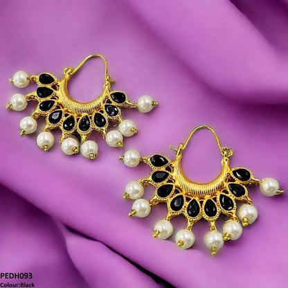 PEDH093 FRN Pearl Drop Earrings- PEDH