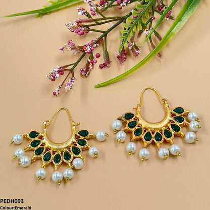 PEDH093 FRN Pearl Drop Earrings- PEDH