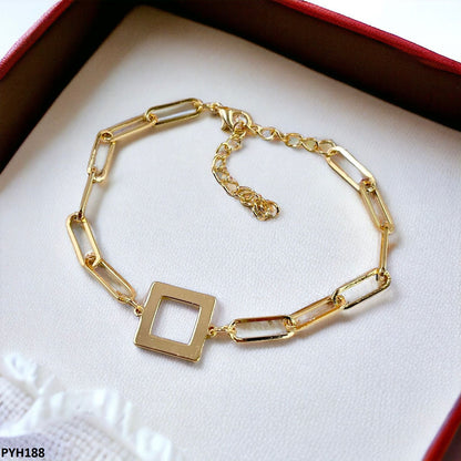 PYH188 WXD Square Anklet Single- PYH