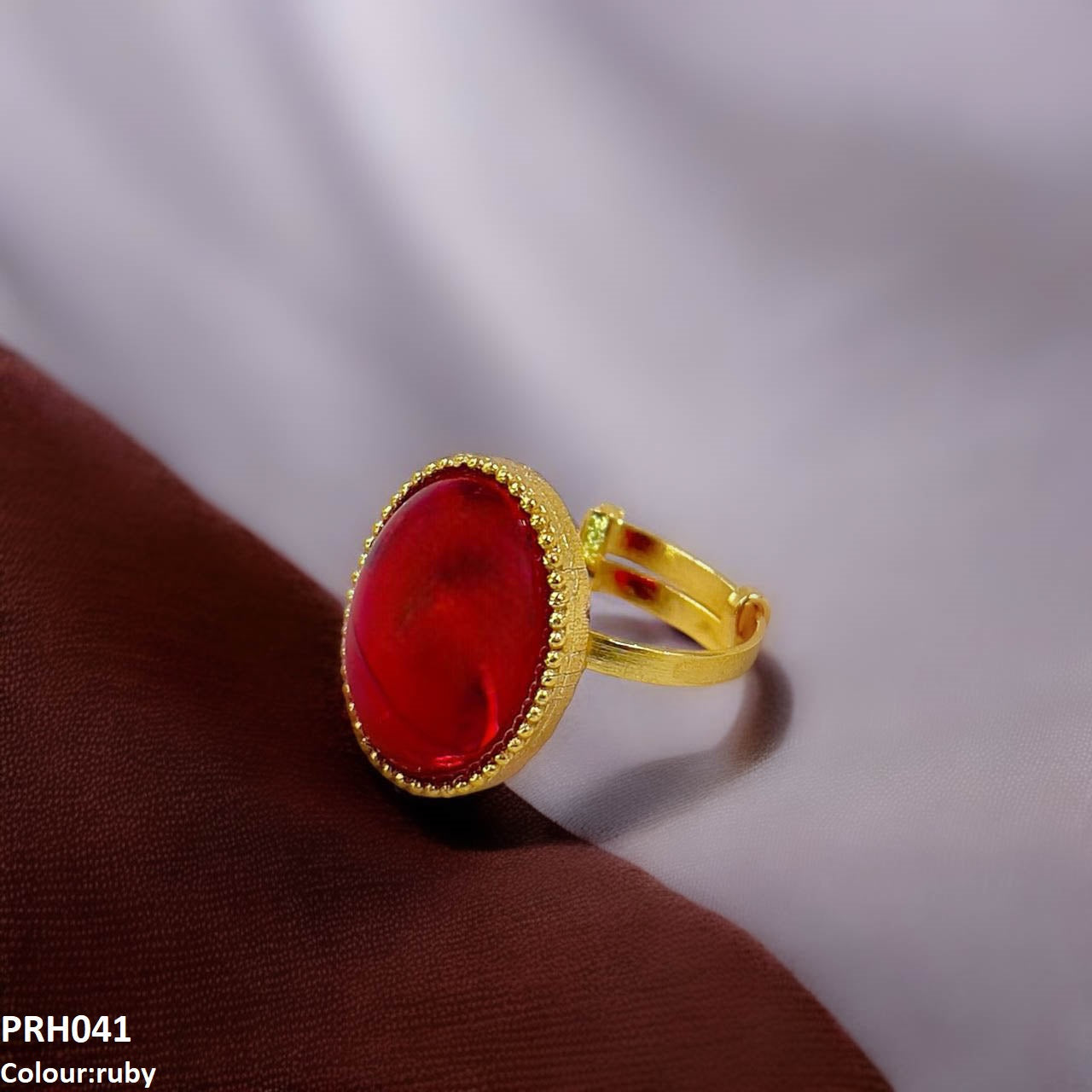 PRH041 FRN Oval Ring Adjustable - PRH