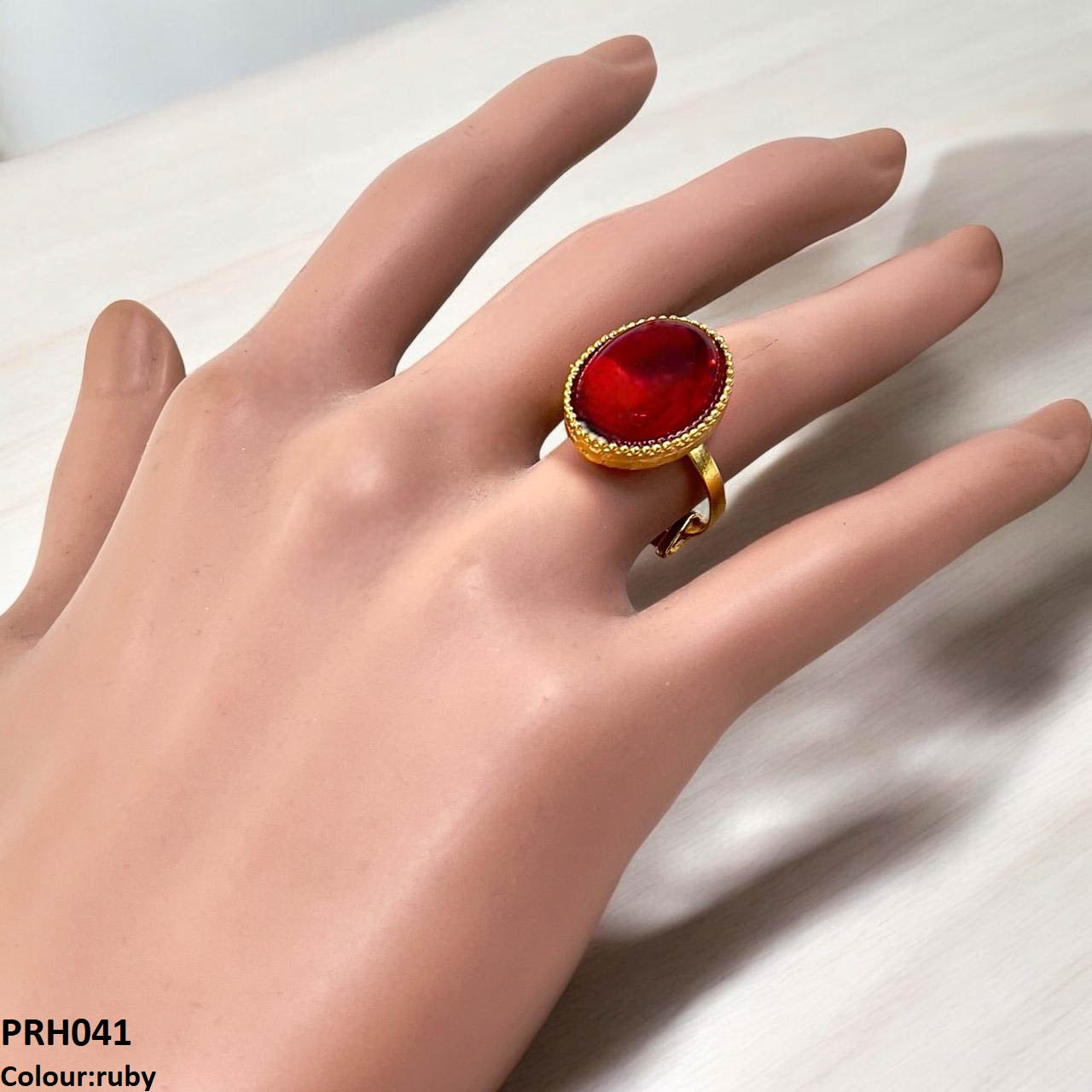 PRH041 FRN Oval Ring Adjustable - PRH