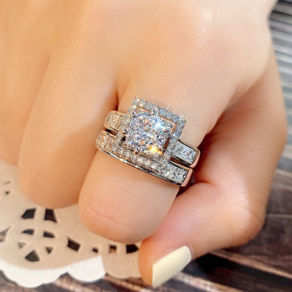 TRSH399 KYC Cathedral Twice Ring - TRSH