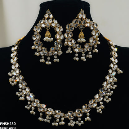 PNSH230 FRN Tear Necklace Set - PNSH