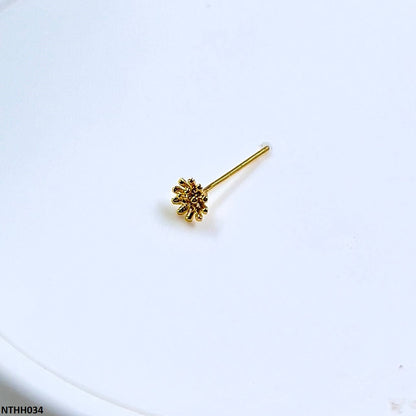 NTHH034 XYL Flower Nose Pin - NTHH