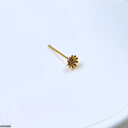 NTHH034 XYL Flower Nose Pin - NTHH