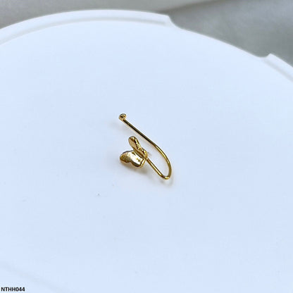 NTHH044 XYL Butterfly Nose Pin - NTHH