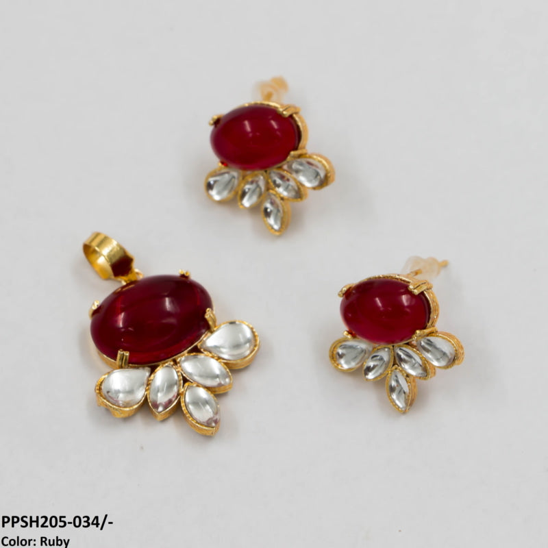 PPSH205 SDQ Pear Crown Tops Pair - PPSH