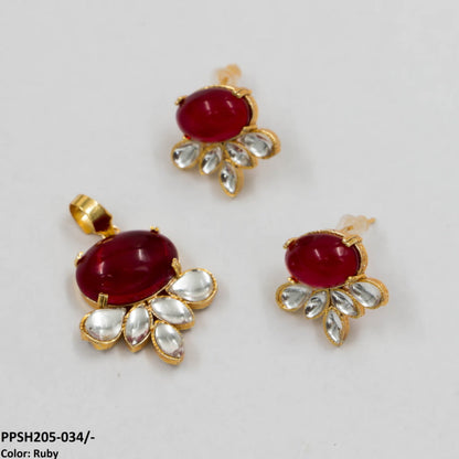 PPSH205 SDQ Pear Crown Tops Pair - PPSH