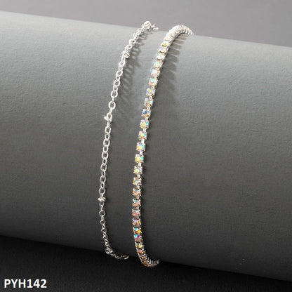 PYH142 YYE Square Step Payal - PYH