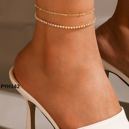 PYH142 YYE Square Step Payal - PYH