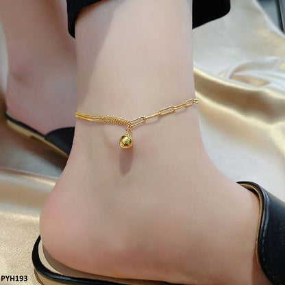 PYH193 DGF Stainless Steel Anklet Single- PYH