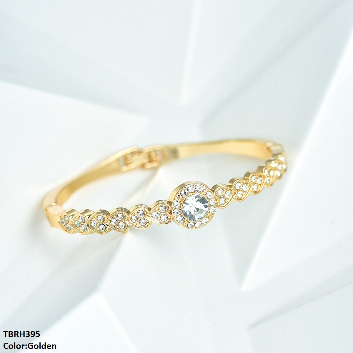 TBRH395 ZXS Imp Stone/Heart Bracelet - CBRH