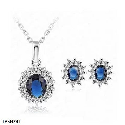 TPSH241 SDQ Oval Tops Pendant Set - CPSH