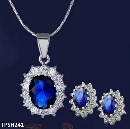 TPSH241 SDQ Oval Tops Pendant Set - CPSH