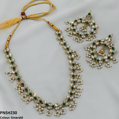 PNSH230 FRN Tear Necklace Set - PNSH