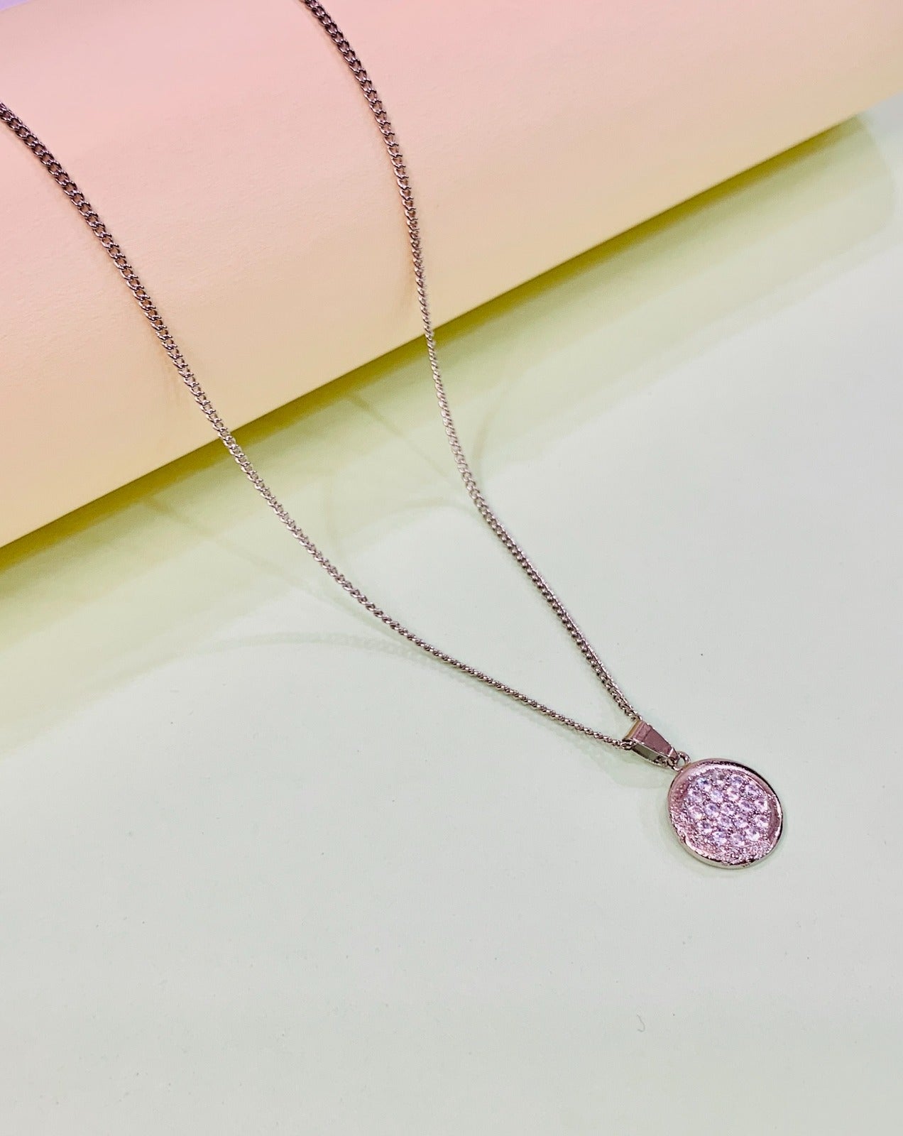 Zircon Pendant-259 (Silver)