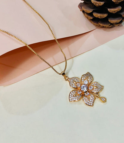 Zircon Pendant-249 (White)