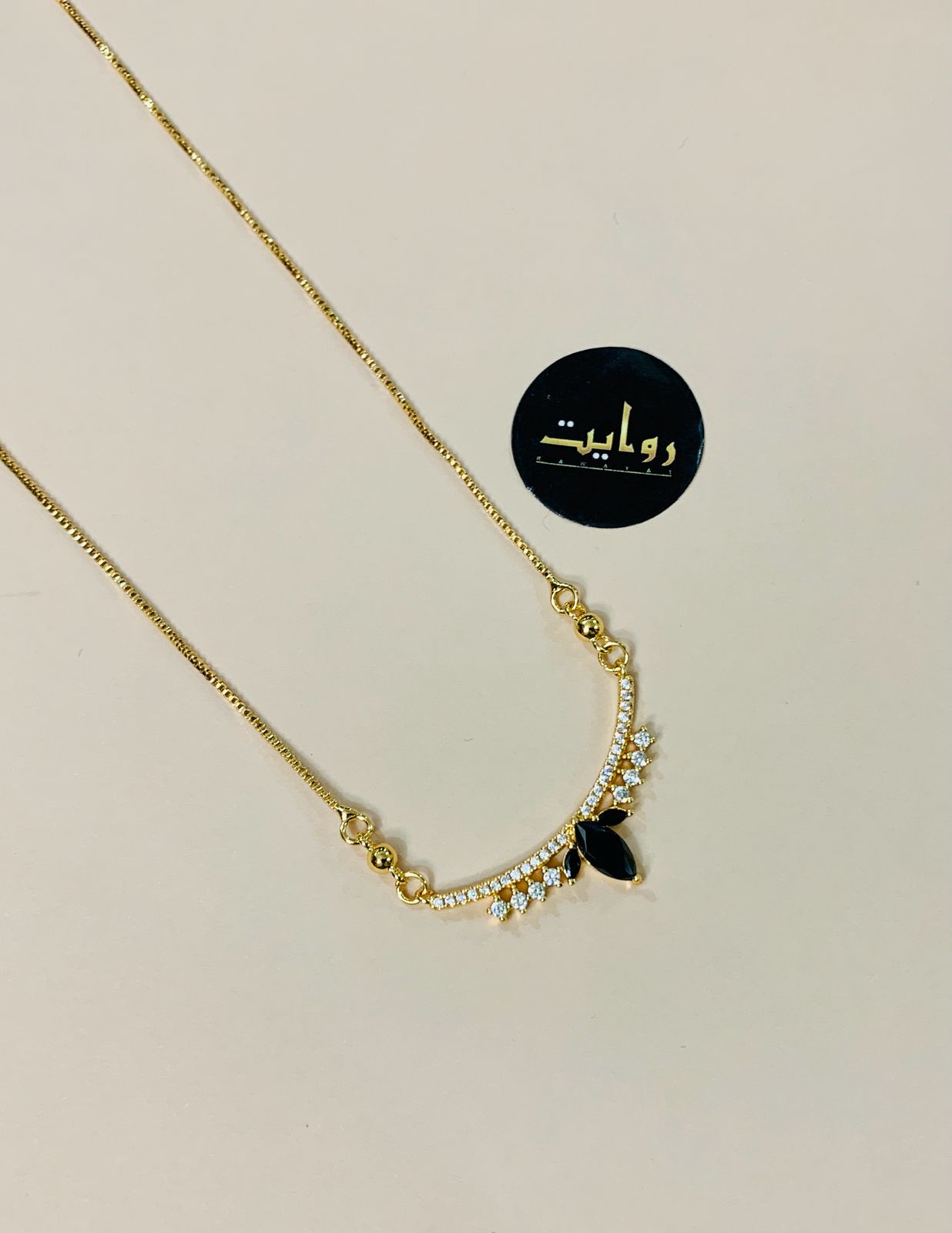 Zircon Pendant-199 (Black)