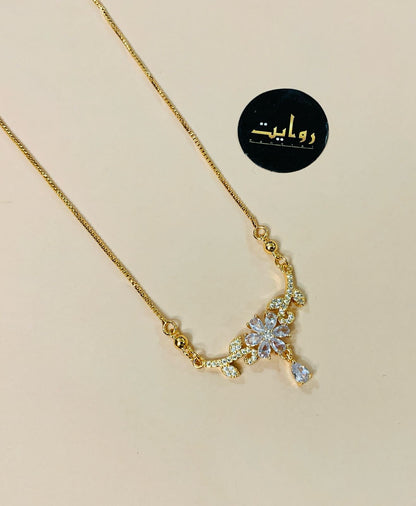 Zircon Pendant-196 (White)